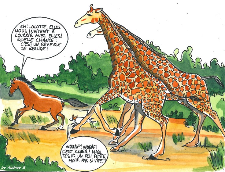 Qalo et Lolotte en Afrique épisode 5 - Aquarelle - By Audrey S 1.1